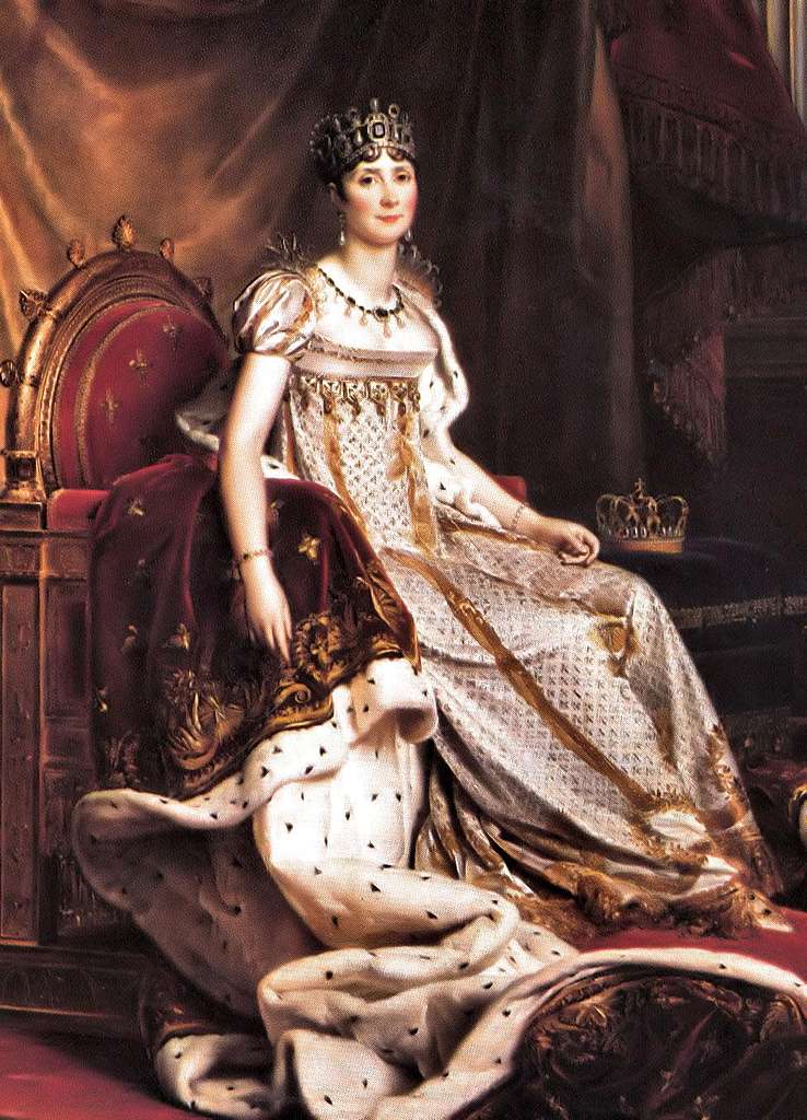 Tableau de Joséphine de Beauharnais, la femme de Napoléon
