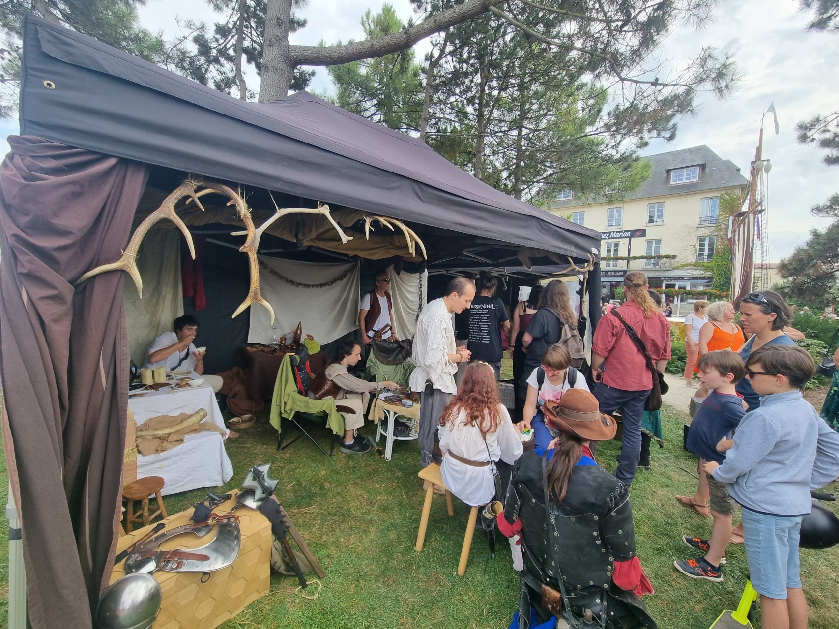 Stand du Projet CarTylion à Cidre & Dragon 2023