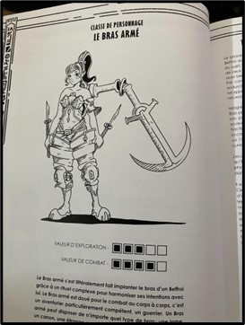 Page de la classe : Le bras armé Colostle