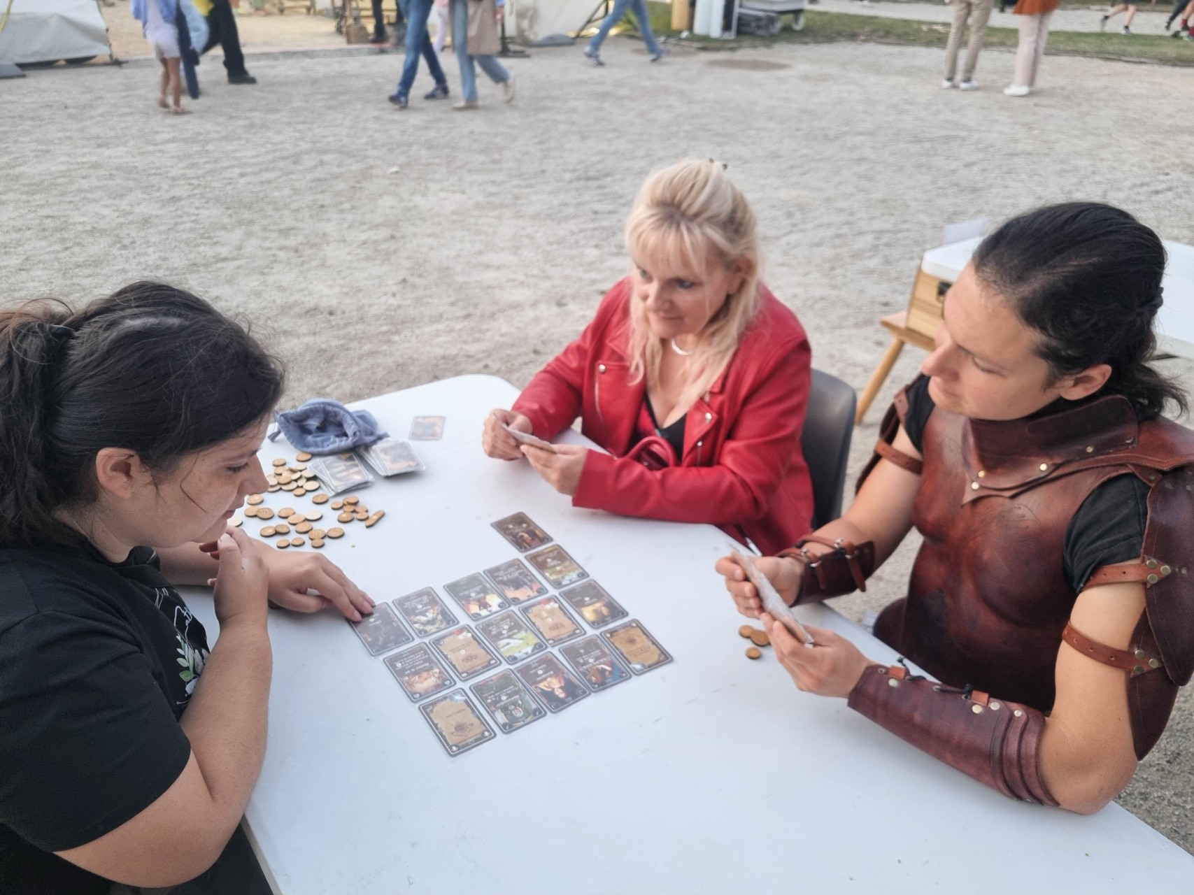 Des joueurs concentrée sur leur partie