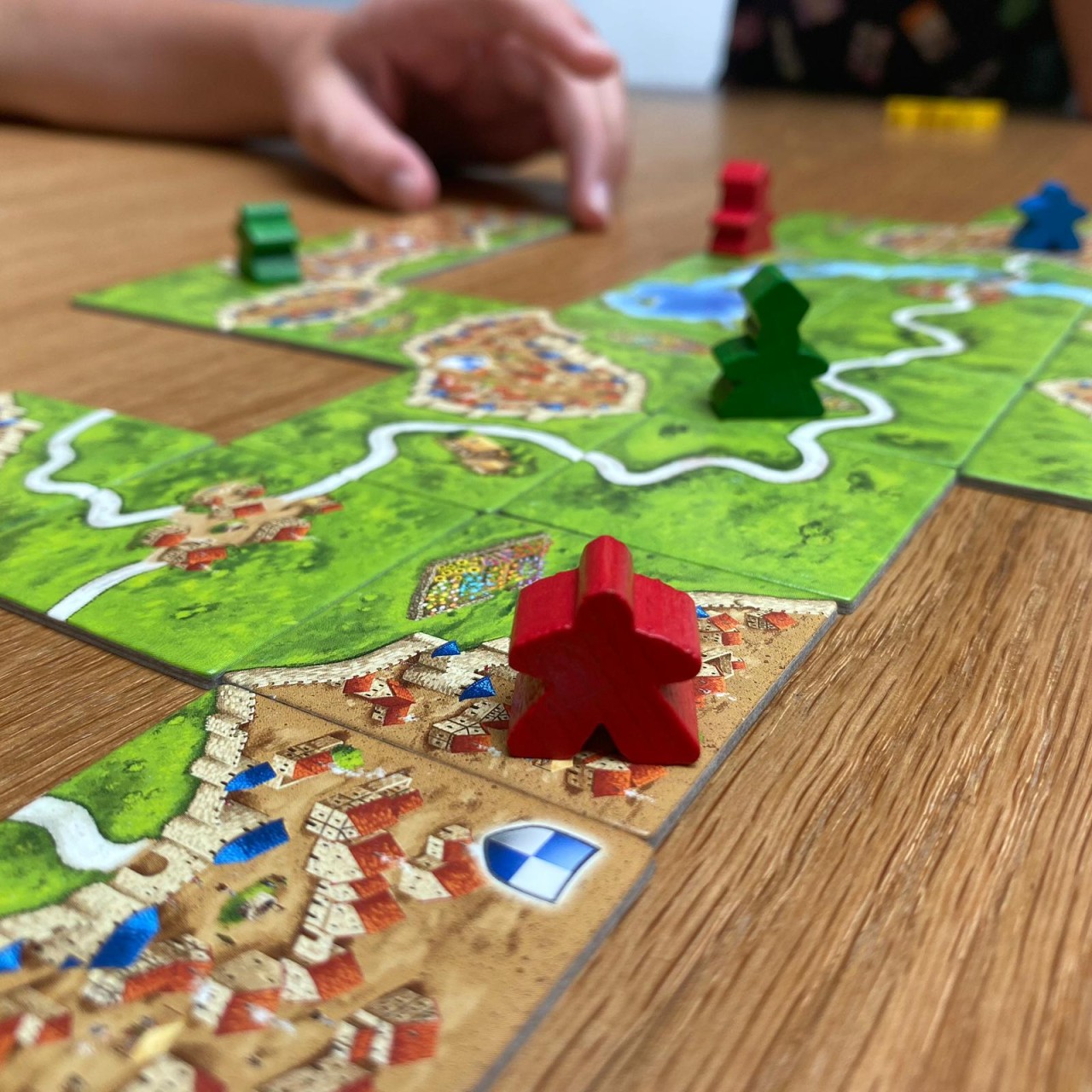 Ce a quoi ressemble une partie de Carcassonne