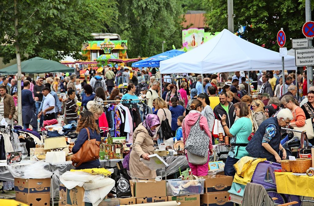 La fleckenfest dans les rues