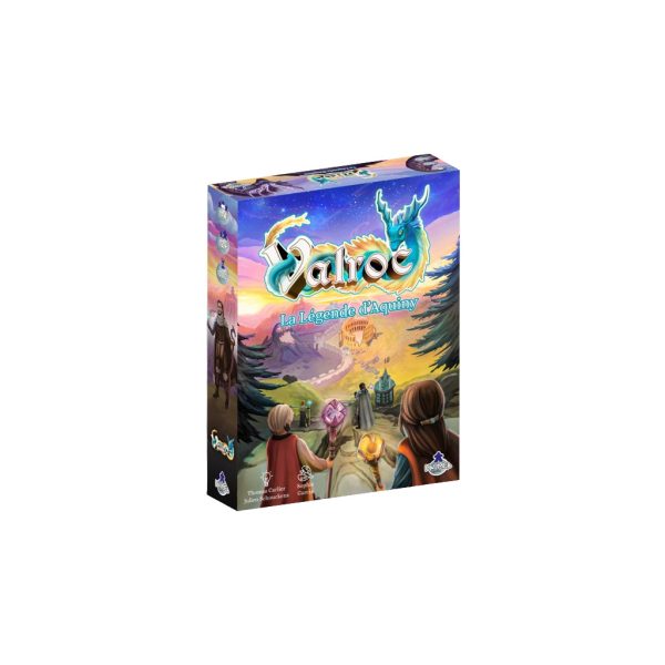 Boîte du jeu La Légende d'Aquiny (extension Valroc)