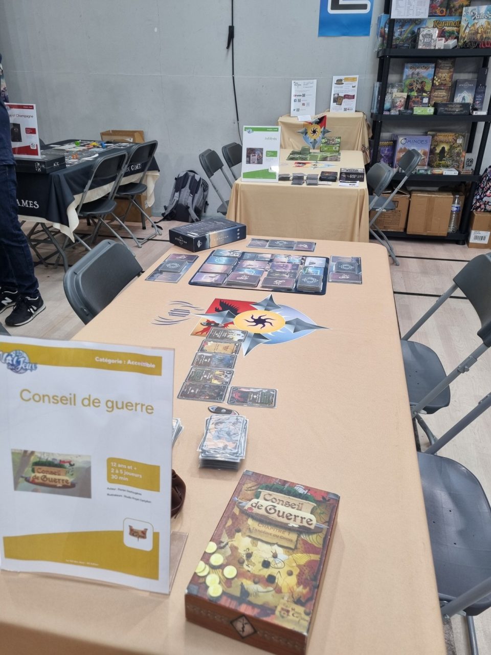 Table de jeux de société