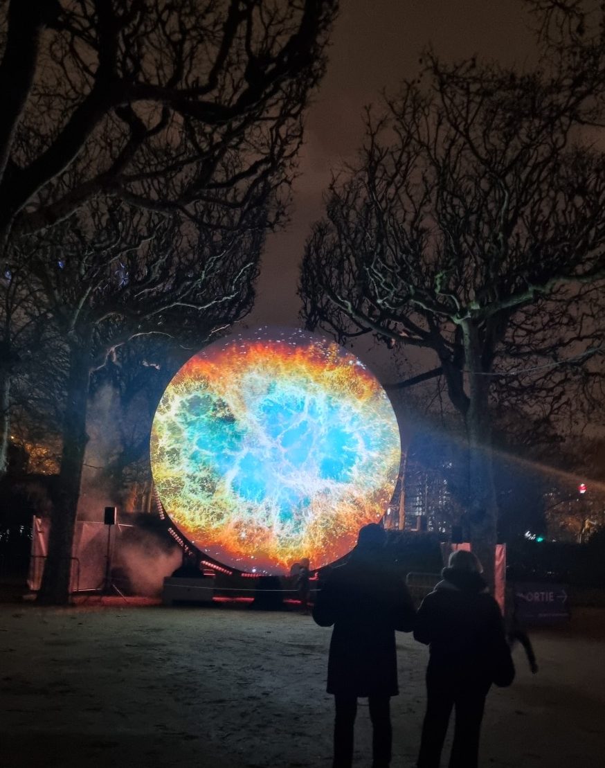 Quand on plonge dans l'immensité du ciel...