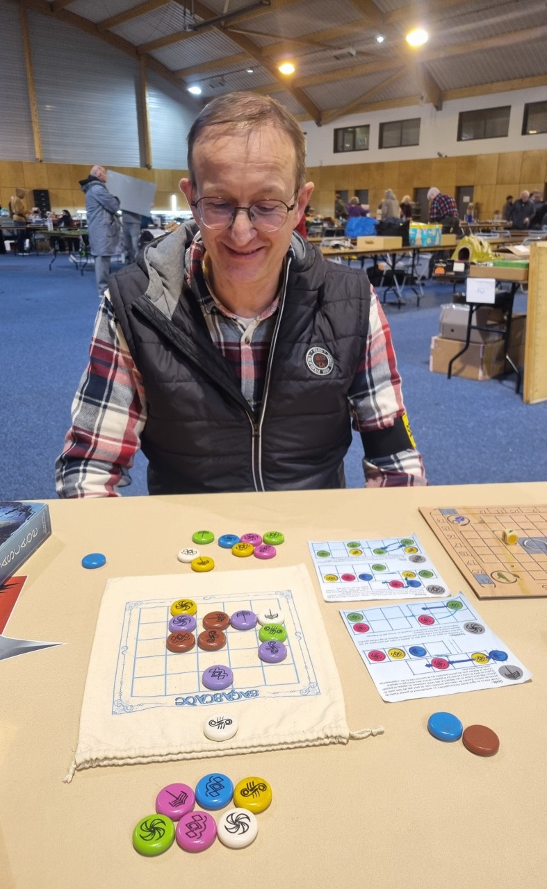 L'organisateur de l'évènement s'est essayé à Sagascade !