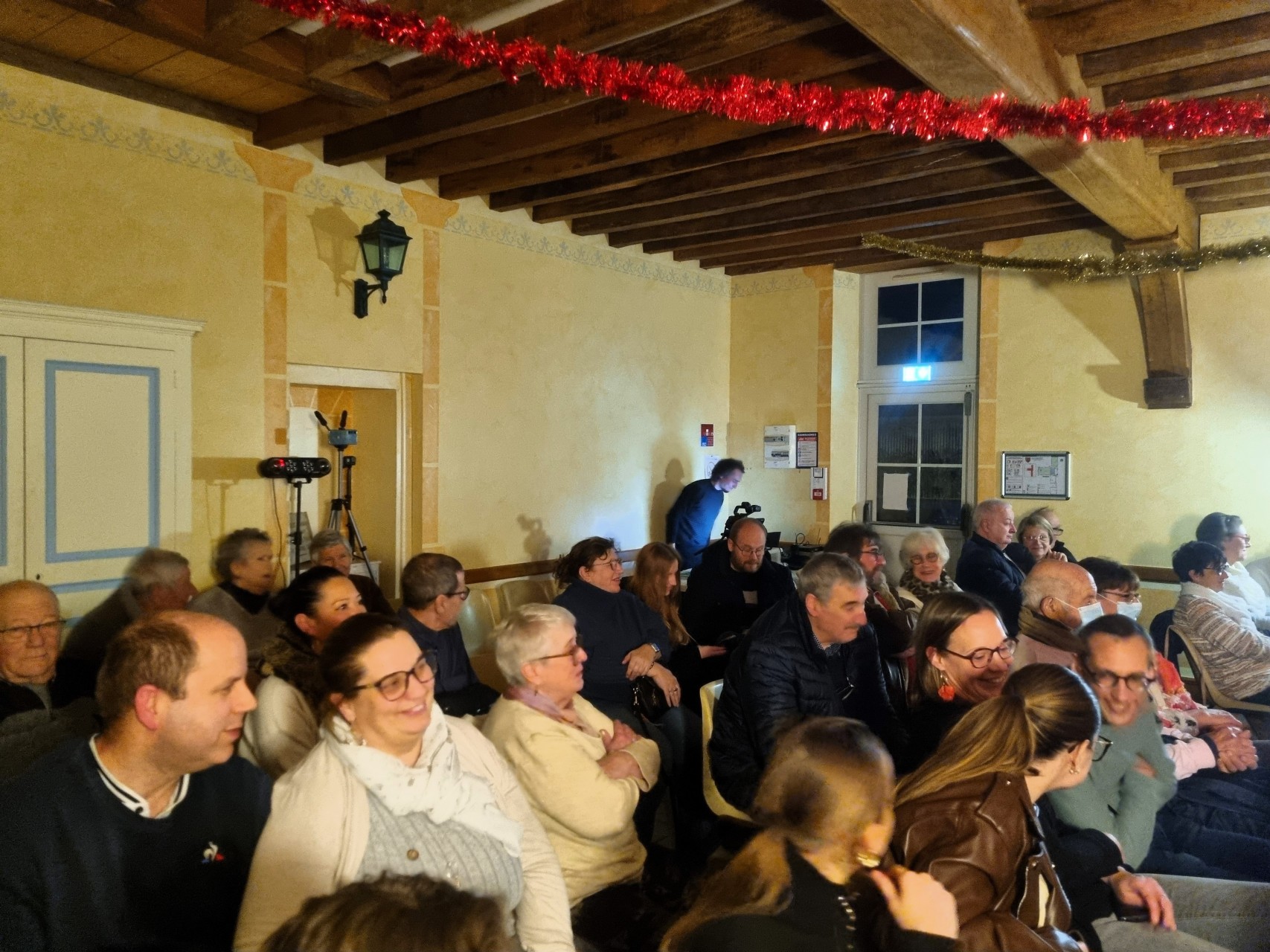 Quand on voit que le public passe un bon moment !