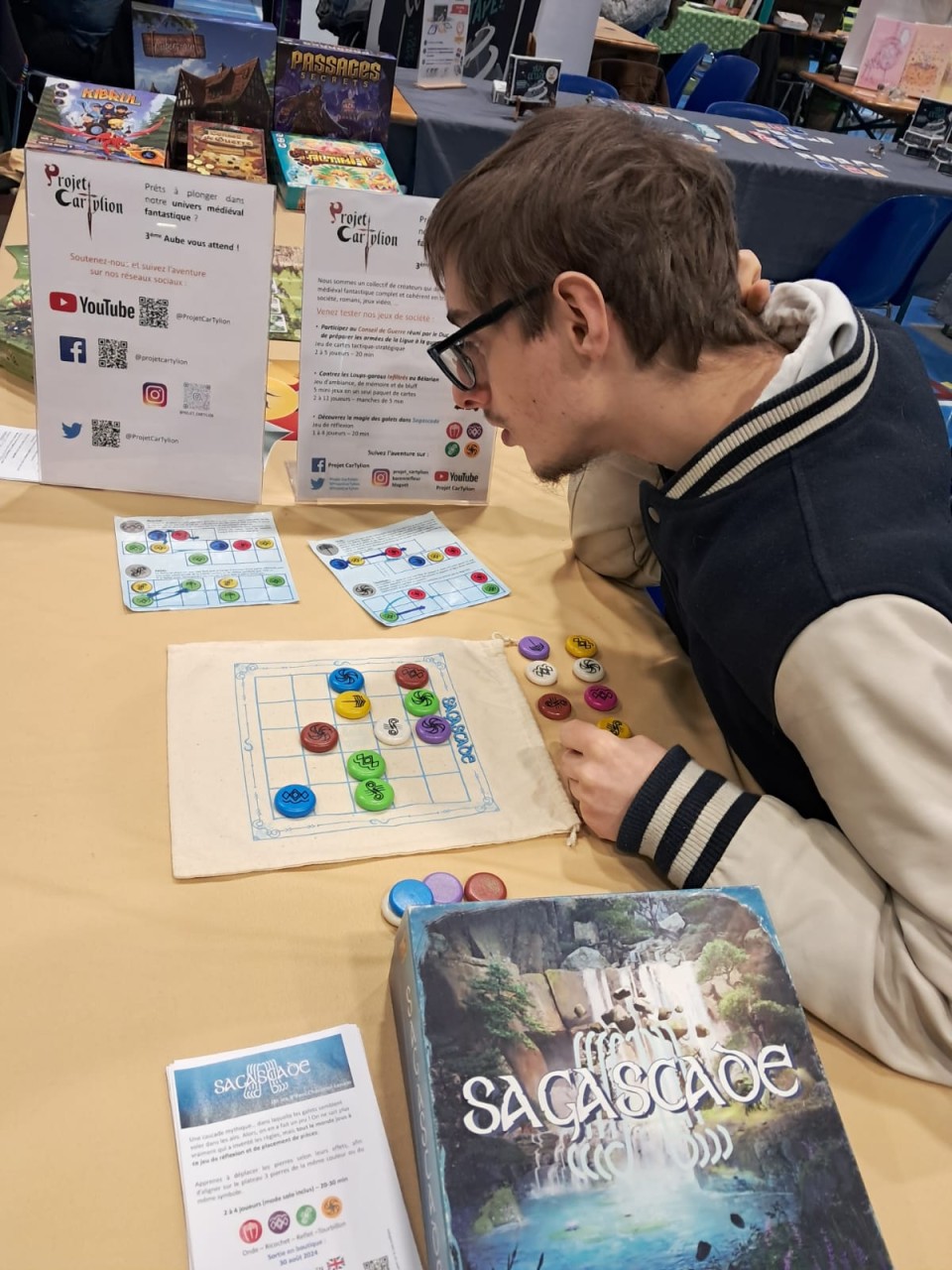 Test de Sagascade en solo à Valence