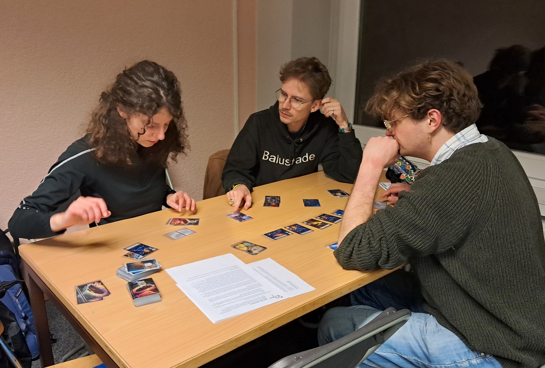 Une partie de la Ligue des explorateurs dans l'espace Jeux de demain.